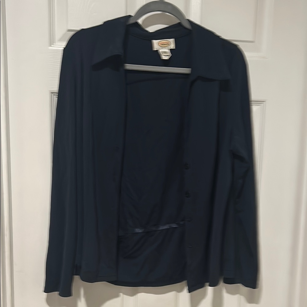 Talbots Navy Blue Blazer